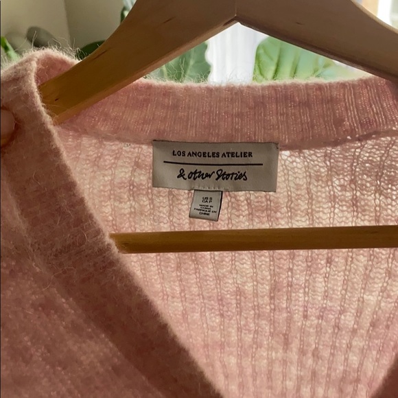 & Other Stories Alpaca Blend Button Up Cardigan - Picture 6 of 6